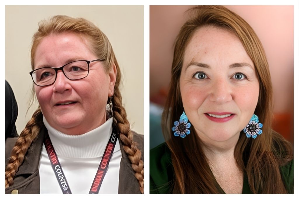 Linda Paige client before-and-after: everyday casual to statement earrings and polished glamour
